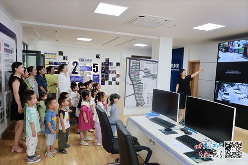 九江市湖滨幼儿园组织党员教师开展暑期托管志愿服务活动